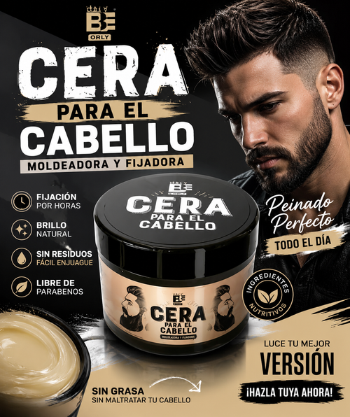 Cera Para El Cabello Moldeadora Fijadora Orly Be 200 Grms.