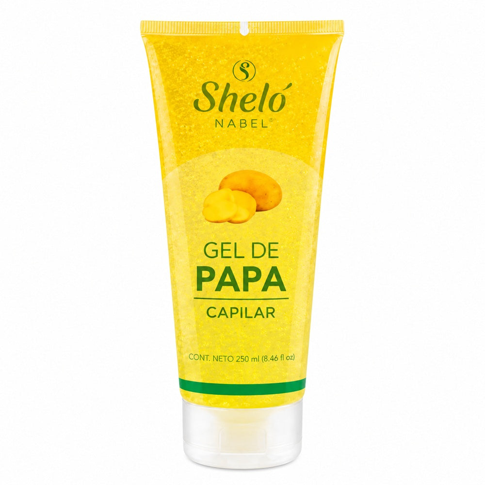 Gel Fijador Capilar Papa Fortalece Y Nutre Sheló Nabel 250ml