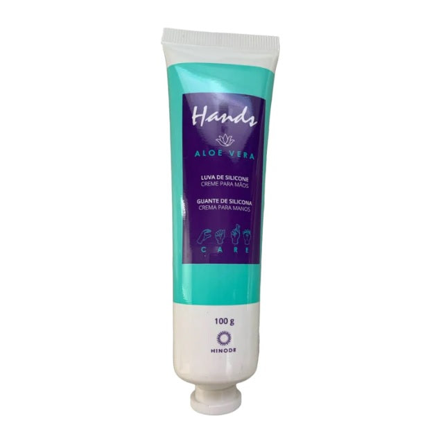 Crema Manos Aloe Vera Guante Silicona 100 Gramos
