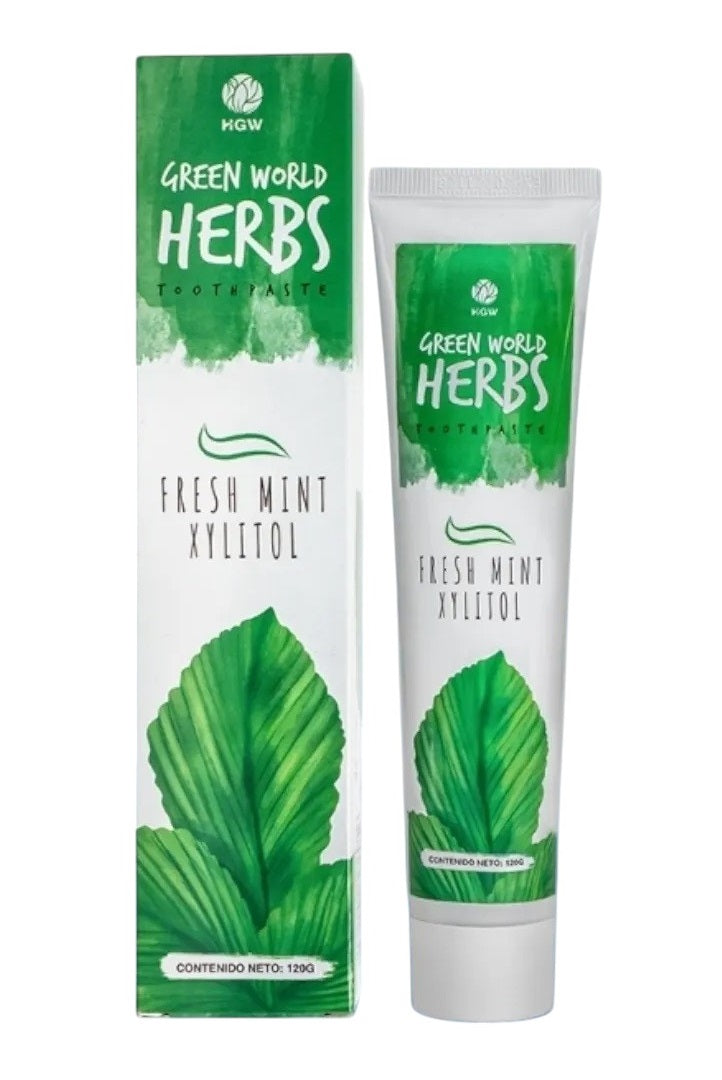 Crema Dental Natural Sin Flúor - HERBS TOOTHPASTE 120 Gramos