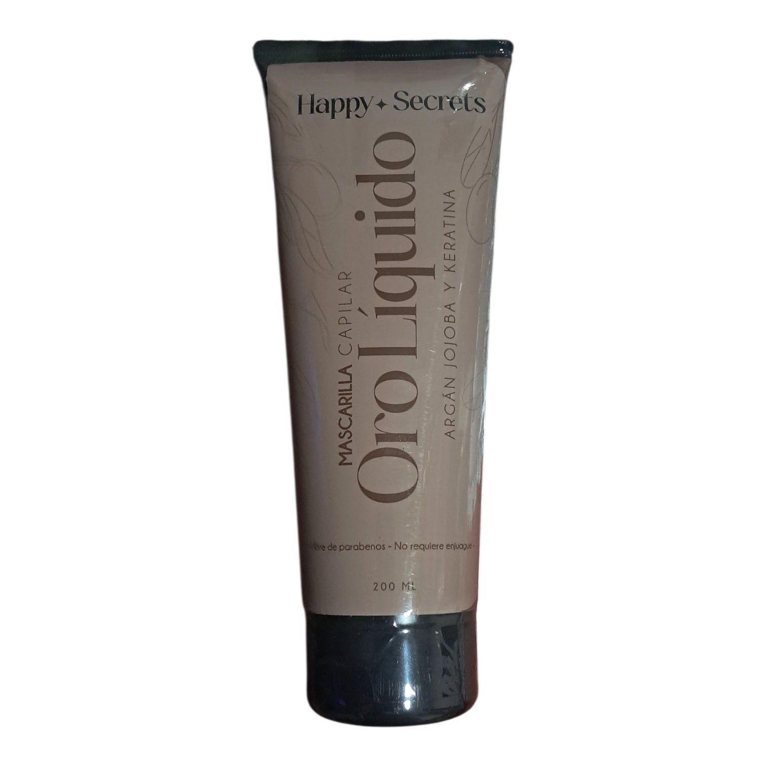Mascarilla Capilar Oro Líquido Argán Jojoba y Keratina 200 ml