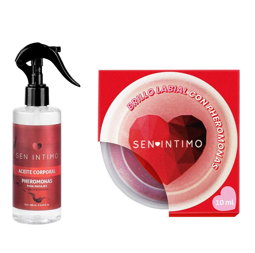 Aceite Corporal Y Brillo Labial Con Feromonas